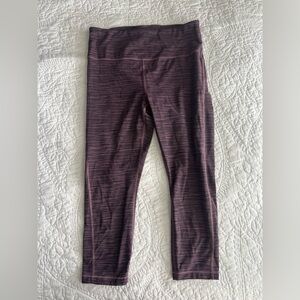 Athelta Ultimate Capri Purple Leggings